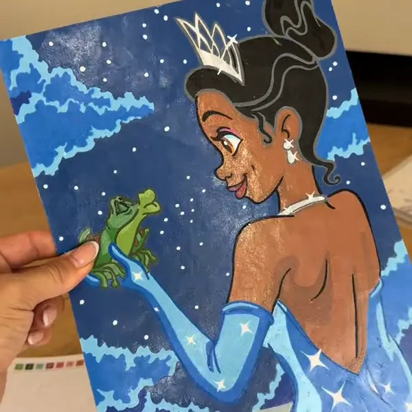 Coloriage réalisé avec ACRYL'ART