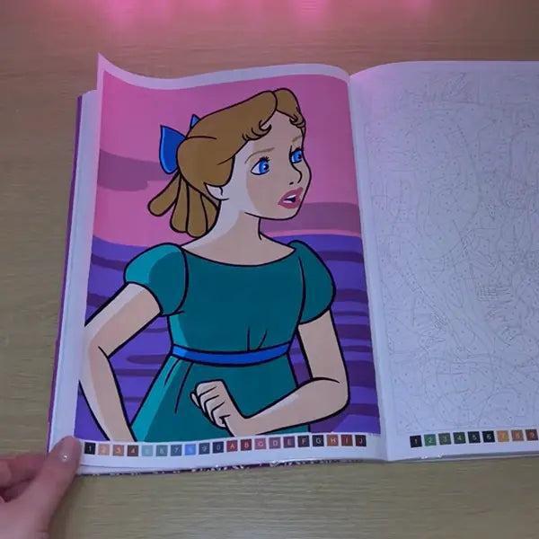 Coloriage réalisé avec ACRYL'ART